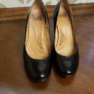 Black Sofft high heel shoes